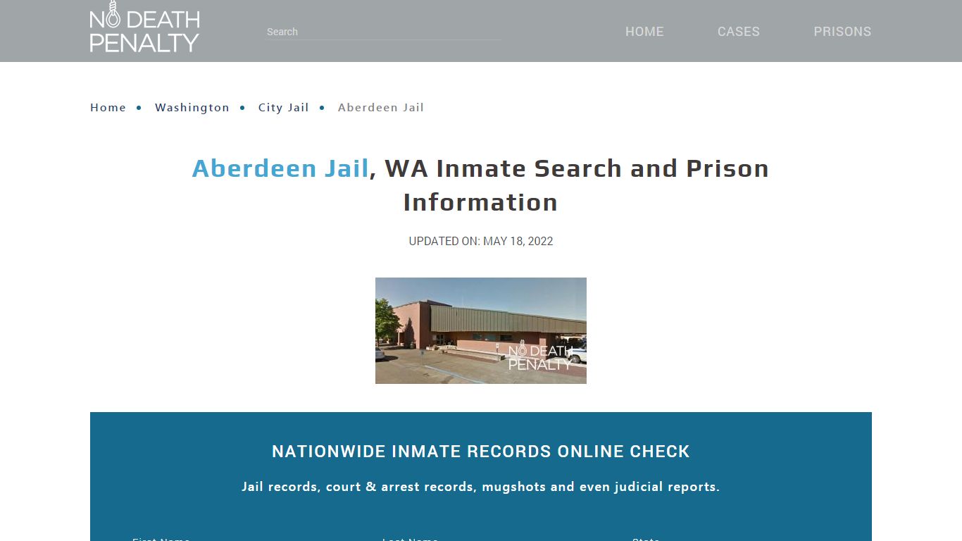 Aberdeen Jail, WA Inmate Search, Visitation, Phone no. & Mailing ...